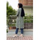Moda Çizgi Desenli Tunik