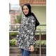 Moda Çizgi Desenli Tunik
