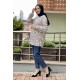 Moda Çizgi Desenli Tunik