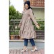Moda Çizgi Desenli Tunik