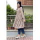 Moda Çizgi Desenli Tunik