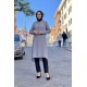 Moda Çizgi Desenli Tunik