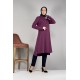 Moda Çizgi Desenli Tunik