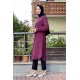 Moda Çizgi Desenli Tunik