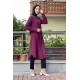 Moda Çizgi Desenli Tunik