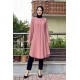 Moda Çizgi Desenli Tunik