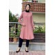 Moda Çizgi Desenli Tunik