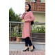 Moda Çizgi Desenli Tunik
