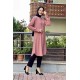 Moda Çizgi Desenli Tunik