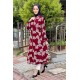 Moda Çizgi Desenli Tunik