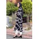 Moda Çizgi Desenli Tunik