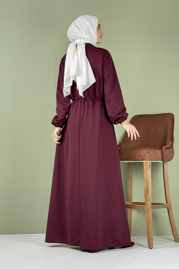 Moda Çizgi Tesettür Elbise