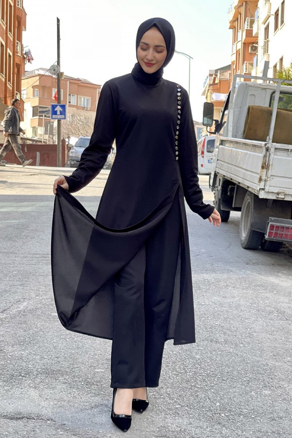 Moda Çizgi Tesettür Takım