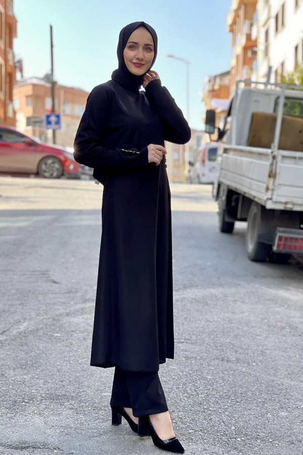 Moda Çizgi Tesettür Takım