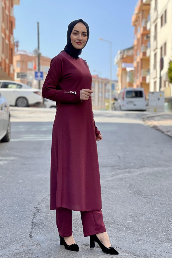 Moda Çizgi Tesettür Takım