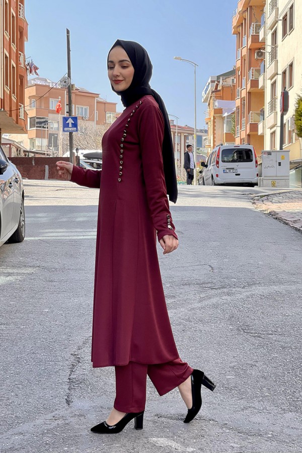 Moda Çizgi Tesettür Takım