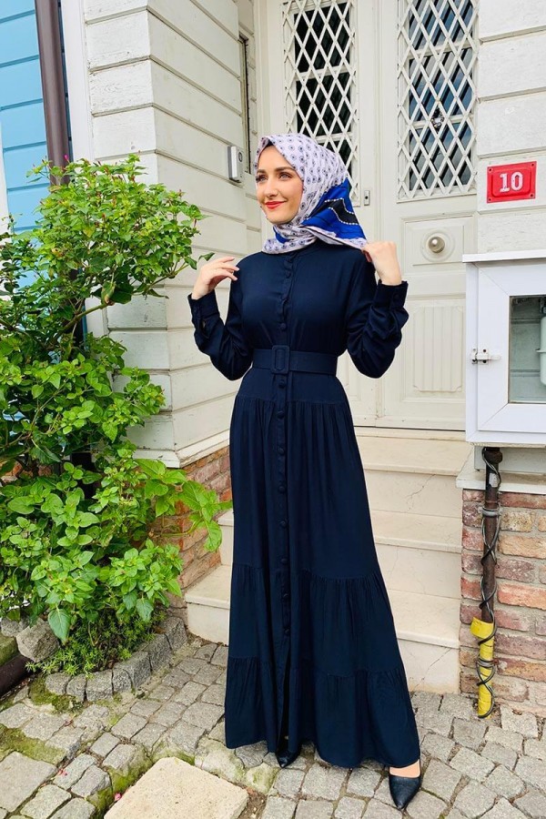 Moda Çizgi Tesettür Elbise Moda Çizgi Tesettür Elbise