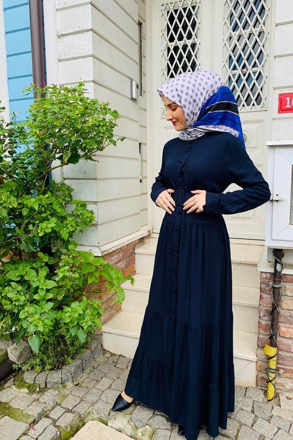 Moda Çizgi Tesettür Elbise Moda Çizgi Tesettür Elbise