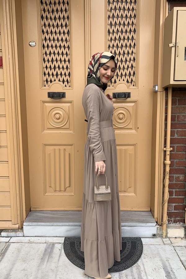 Moda Çizgi Tesettür Elbise Moda Çizgi Tesettür Elbise
