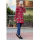 Moda Çizgi Desenli Tunik