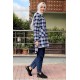 Moda Çizgi Desenli Tunik