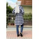 Moda Çizgi Desenli Tunik