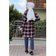 Moda Çizgi Desenli Tunik
