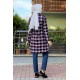 Moda Çizgi Desenli Tunik