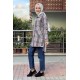 Moda Çizgi Desenli Tunik