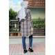 Moda Çizgi Desenli Tunik