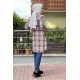 Moda Çizgi Desenli Tunik