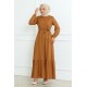 elbise camel 207