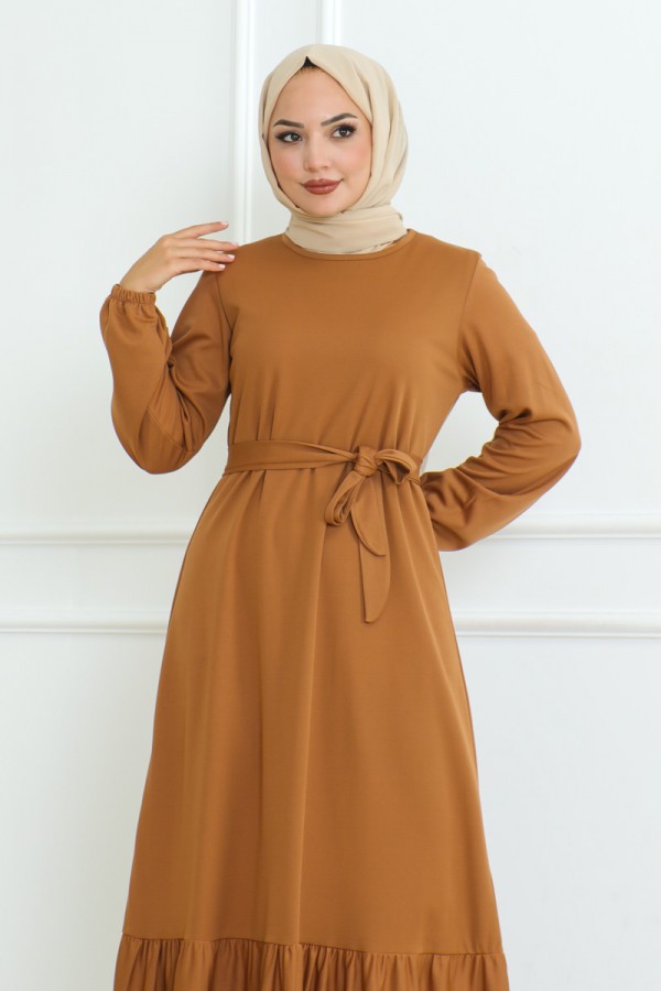 elbise camel 207