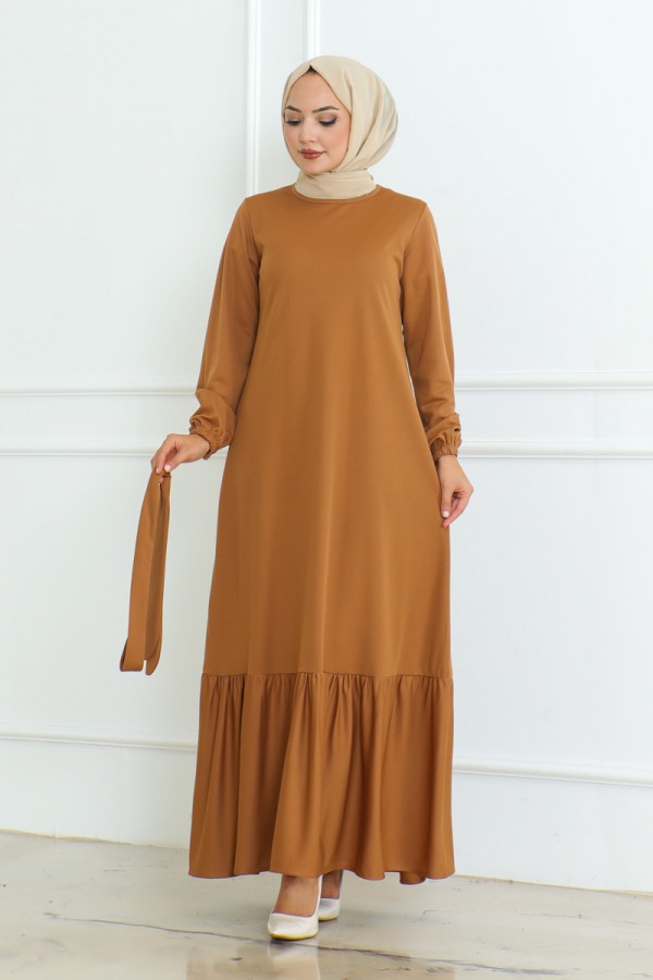 elbise camel 207