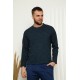 Moda Çizgi Erkek %100 Pamuk Cepli Uzun Kollu Pijama Takımı 6770
