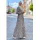 Moda Çizgi Tesettür Elbise