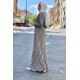 Moda Çizgi Tesettür Elbise