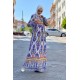 Moda Çizgi Tesettür Elbise