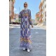 Moda Çizgi Tesettür Elbise