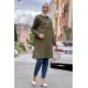 Moda Çizgi Desenli Tunik