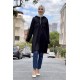 Moda Çizgi Desenli Tunik