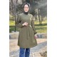 Moda Çizgi Desenli Tunik