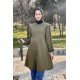 Moda Çizgi Desenli Tunik