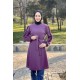 Moda Çizgi Desenli Tunik