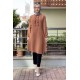 Moda Çizgi Desenli Tunik