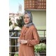 Moda Çizgi Desenli Tunik