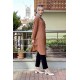 Moda Çizgi Desenli Tunik