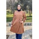 Moda Çizgi Desenli Tunik