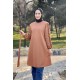 Moda Çizgi Desenli Tunik