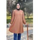 Moda Çizgi Desenli Tunik